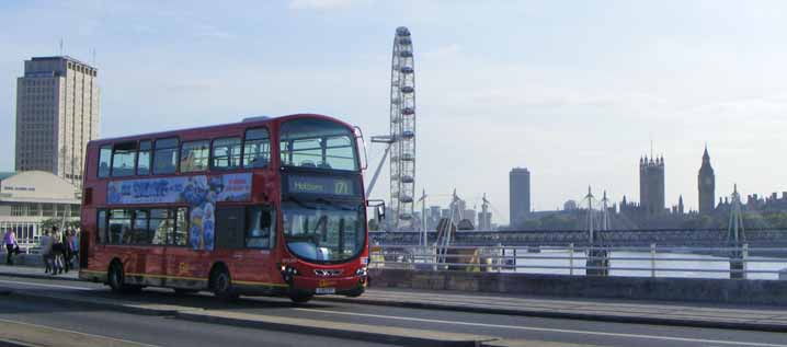 London Central Volvo B9TL Wright Gemini WVL393